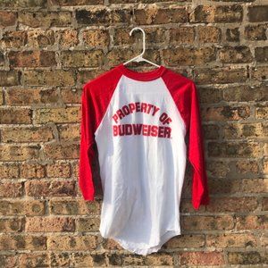 Vintage Budweiser Baseball Tee